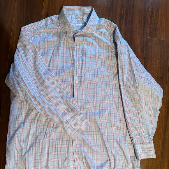 Brooks Brothers Madison Dress Shirt 17 1/2 34 - Picture 2 of 3